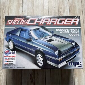 MPC 1:25 SCALE 1986 Dodge Shelby Charger Build Custom or Stock MODEL KIT#987~NEW